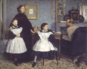 the bellelli family Edgar Degas